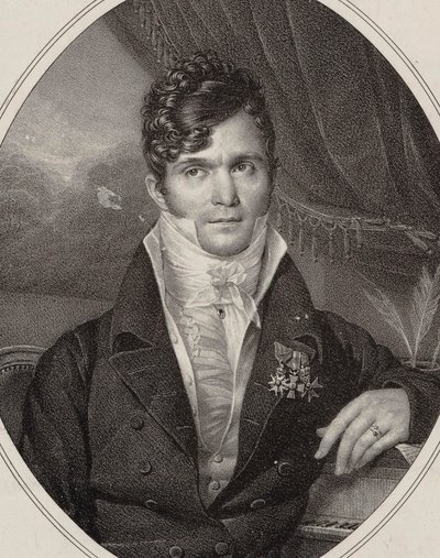 指揮者で作曲家のガスパーレ・スポンティーニの肖像 1774-1851, 1824. 作： Hyacinthe Louis Victor Jean Baptiste Aubry