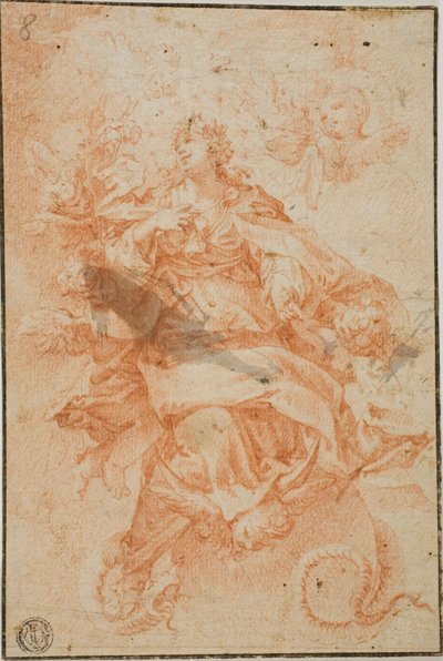 無原罪懐胎 作： Hyacinthe Rigaud