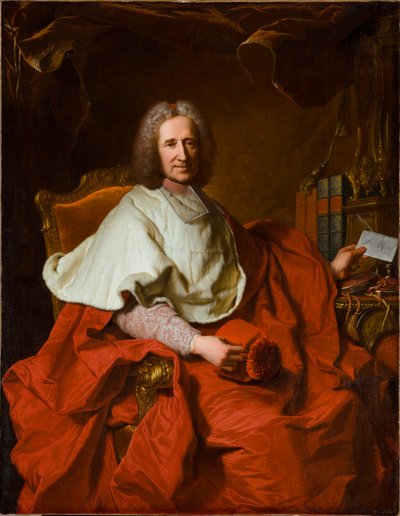 ギヨーム・デュボワ枢機卿の肖像、1723年。 作： Hyacinthe Francois Rigaud