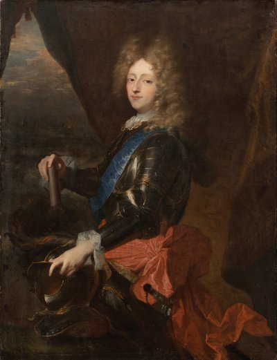 王子としてのフレデリック 4 世の肖像 作： Hyacinthe Rigaud