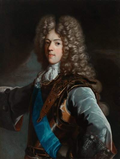 コンスタンティ・ワディシュワフ・ソビエスキーの肖像（1680-1726） 作： Hyacinthe Rigaud