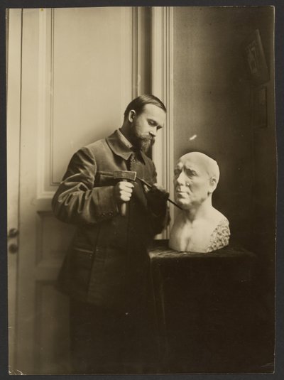 ボリス・クストディエフ（彫刻家） 作： Iakob Vladimirovich Shteinberg