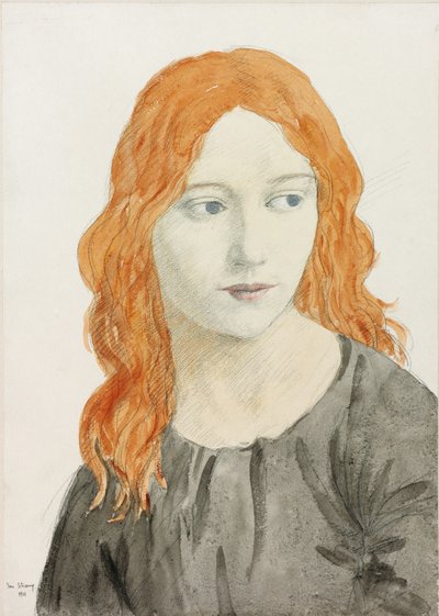 赤い髪の少女 作： Ian Strang