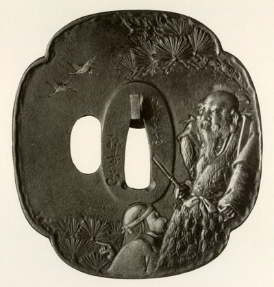 老夫婦高砂、c1800-1820、1910。 作： Ichijosai Hirotoshi