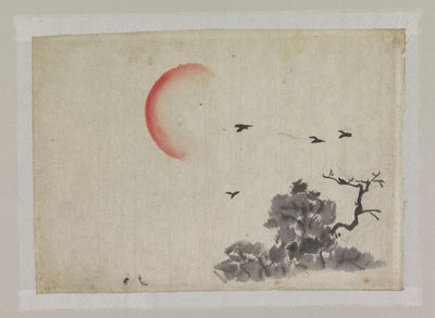 夕日のある風景 作： Ichirakasai
