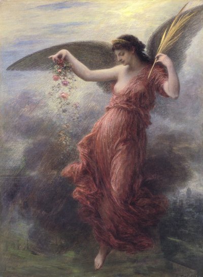 不死 作： Ignace Henri Jean Fantin Latour