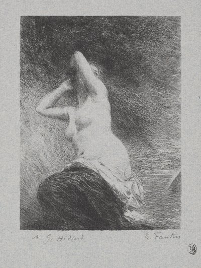 アリアドネ、1900年。 作： Ignace Henri Jean Fantin Latour