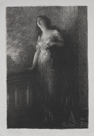 ジュリアッツアリア。 作： Ignace Henri Jean Fantin Latour