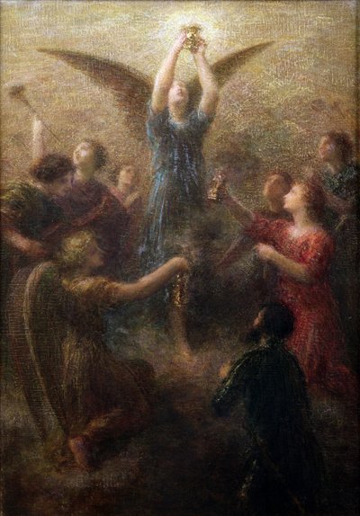 ロエングリン 作： Ignace Henri Jean Fantin Latour