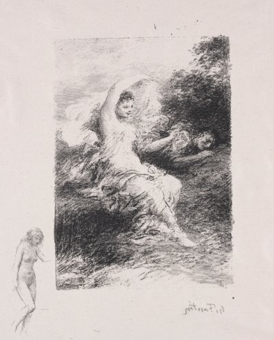 リデ。 作： Ignace Henri Jean Fantin Latour