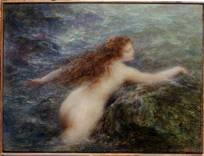 ナイアーデ、1896年頃 作： Ignace Henri Jean Fantin Latour