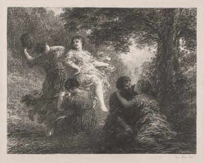 パストラル。 作： Ignace Henri Jean Fantin Latour