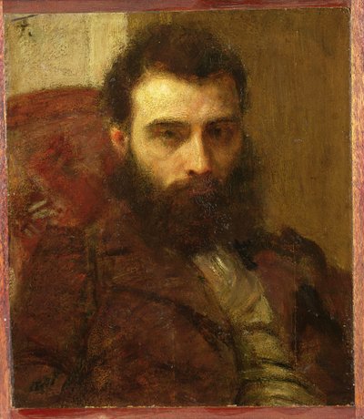 男の肖像 作： Ignace Henri Jean Fantin Latour