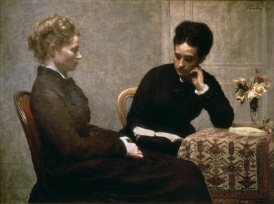リーディング 作： Ignace Henri Jean Fantin Latour