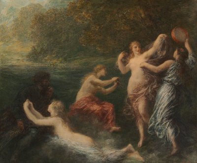 タンハウザー、1886年。 作： Ignace Henri Jean Fantin Latour