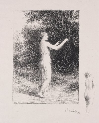 乞食。 作： Ignace Henri Jean Fantin Latour