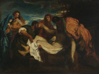 墓（ミルボードのキャンバスに油彩） 作： Ignace Henri Jean Fantin Latour
