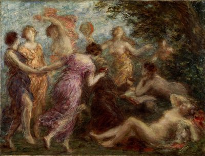聖アントニウスの誘惑 作： Ignace Henri Jean Fantin Latour