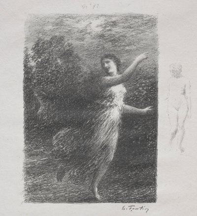 24。 作： Ignace Henri Jean Fantin Latour