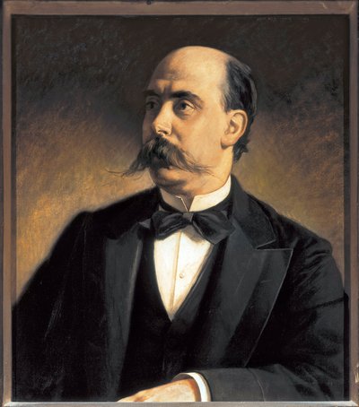 エミリオ・カステラ（1832-1899）の肖像 作： Ignacio Suarez Llanos