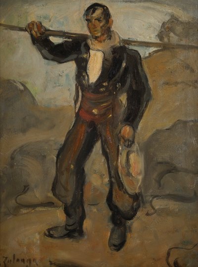 Der Rinderhirte - カウボーイ 作： Ignacio Zuloaga