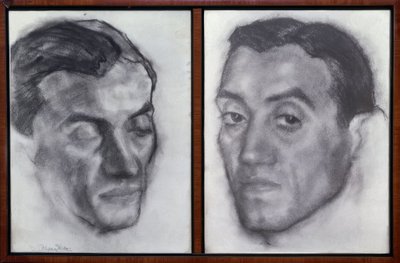Ramon Perez de Ayala (1888-1962) escritor and periodista español - dibujo - generacion de 1914の肖像画 作： Ignacio Zuloaga