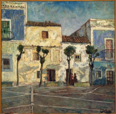 太陽の下の家 作： Ignacio Zuloaga y Zabaleta