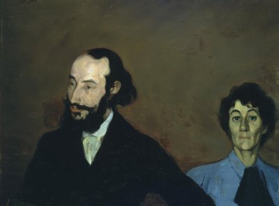 チャールズモリスとその妻」、1889年、キャンバスに油彩、70×90 cm 作： Ignacio Zuloaga y Zabaleta