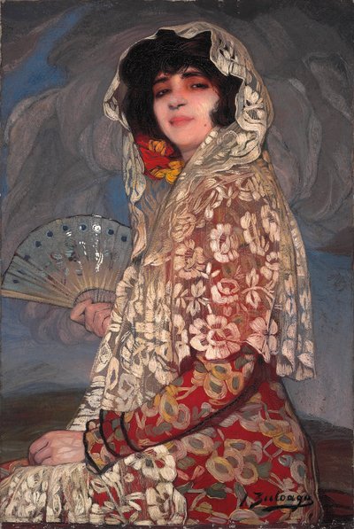 いとこカンディダ、1918 作： Ignacio Zuloaga y Zabaleta