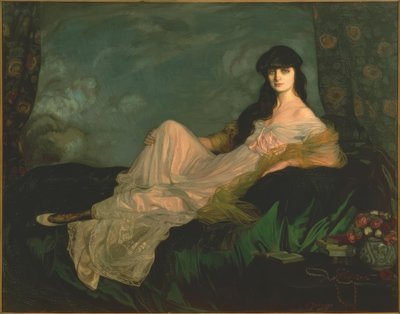 Die Comtesse de Noailles 作： Ignacio Zuloaga y Zabaleta