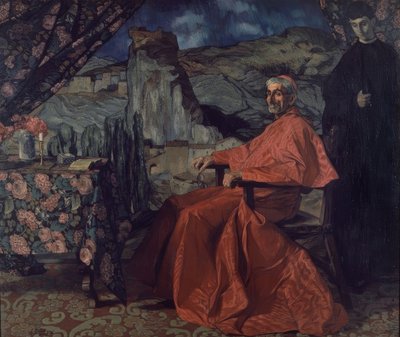 EL CARDENAL-1912-O - L-201 X 236 CM 作： Ignacio Zuloaga y Zabaleta