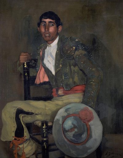 EL PICADOR-XX CENTURY-OLEO - TELA-137X115 CM 作： Ignacio Zuloaga y Zabaleta