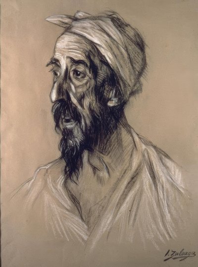 負傷したキホーテ-絵画とカルボシロ1906-スペイン語の表現 作： Ignacio Zuloaga y Zabaleta