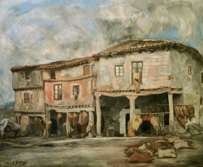 船頭の家、レルマ 作： Ignacio Zuloaga y Zabaleta