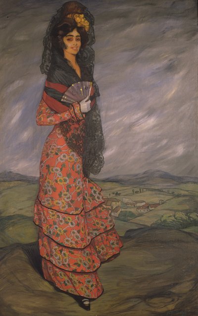 ジプシーのローラ 作： Ignacio Zuloaga y Zabaleta
