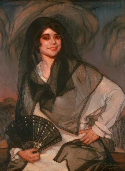 いとこのエスペランサ 作： Ignacio Zuloaga y Zabaleta