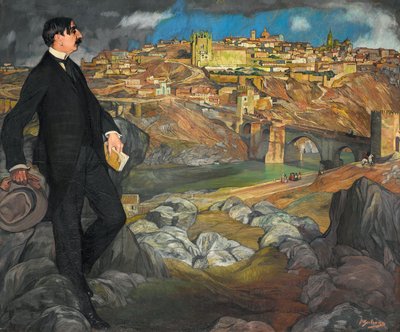 モーリスバレスの肖像、1913年。 作： Ignacio Zuloaga y Zabaleta