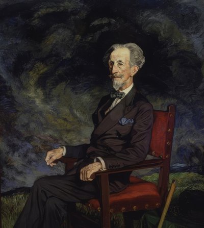 ロバートカニンガムグラハムの肖像-1935-O - L-149X130 CM 作： Ignacio Zuloaga y Zabaleta