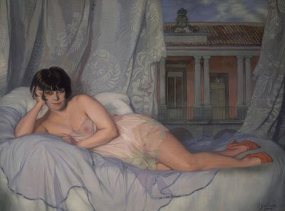 SEÑORADE ESCARDO-1927-O - L-124X163 CM 作： Ignacio Zuloaga y Zabaleta