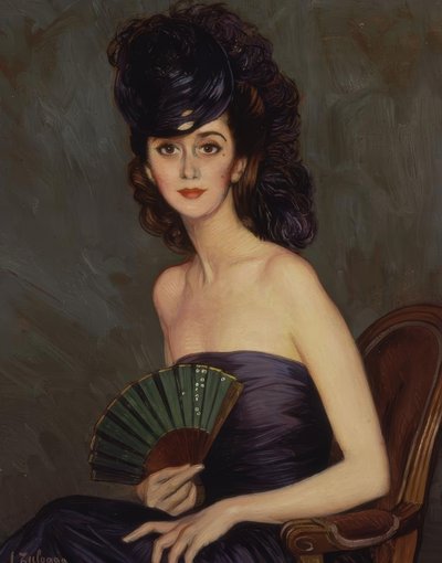 LATI OFPATIÑO（LA DURCAL）-XX CENTURY-O - L-93X73 CM 作： Ignacio Zuloaga y Zabaleta