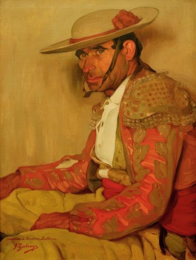 ズロアガ、ピカドールエルコリアーノの肖像 作： Ignacio Zuloaga y Zabaleta
