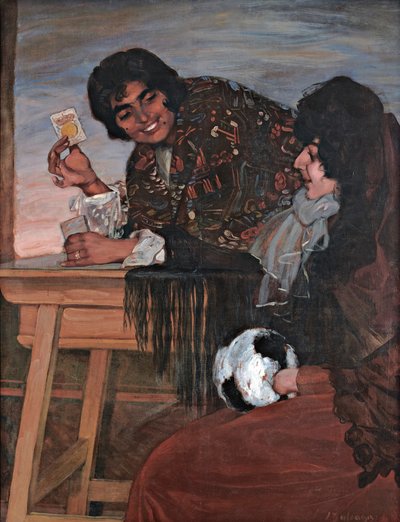 幸運を祈ります。 作： Ignacio Zuloaga y Zabaleto