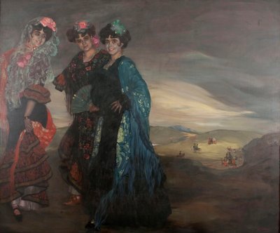 私のいとこ、1903年。 作： Ignacio Zuloaga y Zabaleto