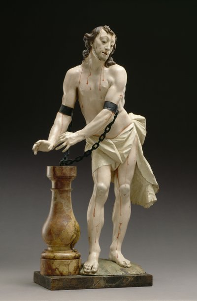 コラムのキリスト、1754年 作： Ignaz Gunther