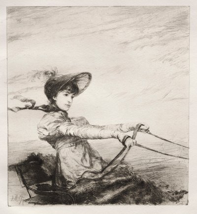 美しい、1884年。 作： Ignaz Marcel Gaugengigl