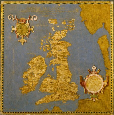 イタリア語： Isole Britanniche イギリス諸島 作： Ignazio Danti