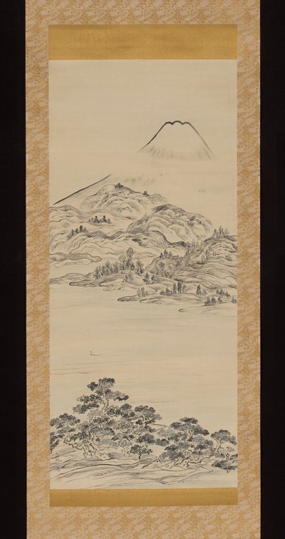 田子の浦から望む富士山 作： Ike no Taiga