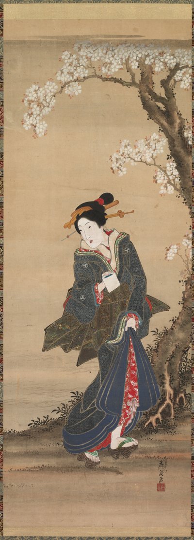 花魁 作： Ikeda Eisen