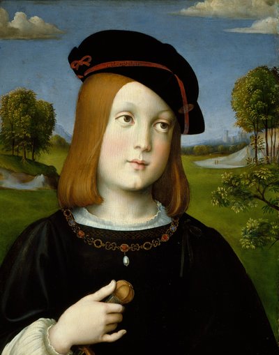フェデリゴゴンザーガ、1510年（木のテンペラ） 作： Il Francia