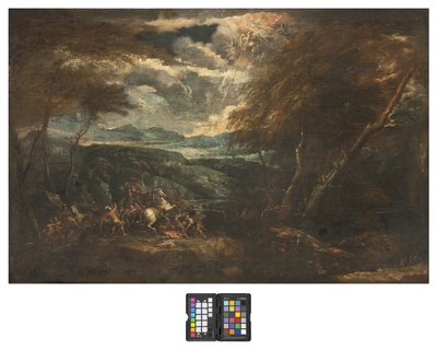 セントポールの改宗、1710-20 作： Ilario Giacinto Mercanti